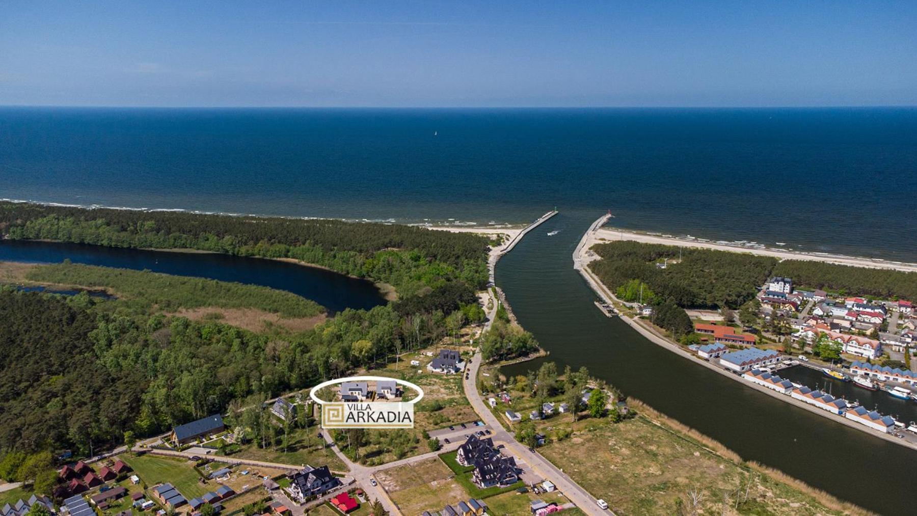 Villa Arkadia Portus Dziwnów エクステリア 写真